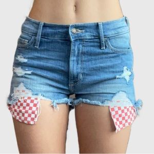 Hollister checkered pocket shorts